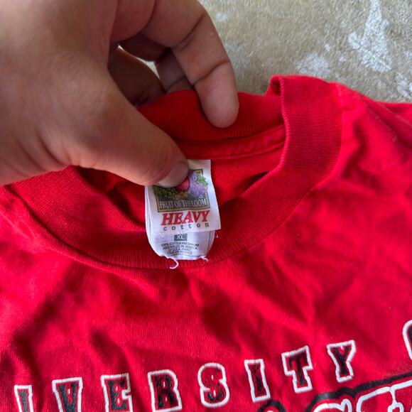 VINTAGE 1997 NEBRASKA CORNHUSKERS NATIONAL CHAMPS T-SHIRT FOOTBALL MENS XL - Picture 4 of 5